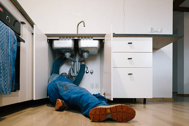 Professional Leak Detection technician working in New Columbia, PA